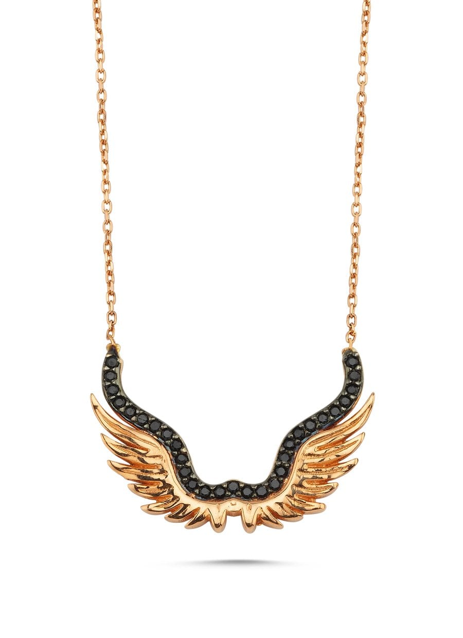 MANODİ evalia  Wings Altın Kolye