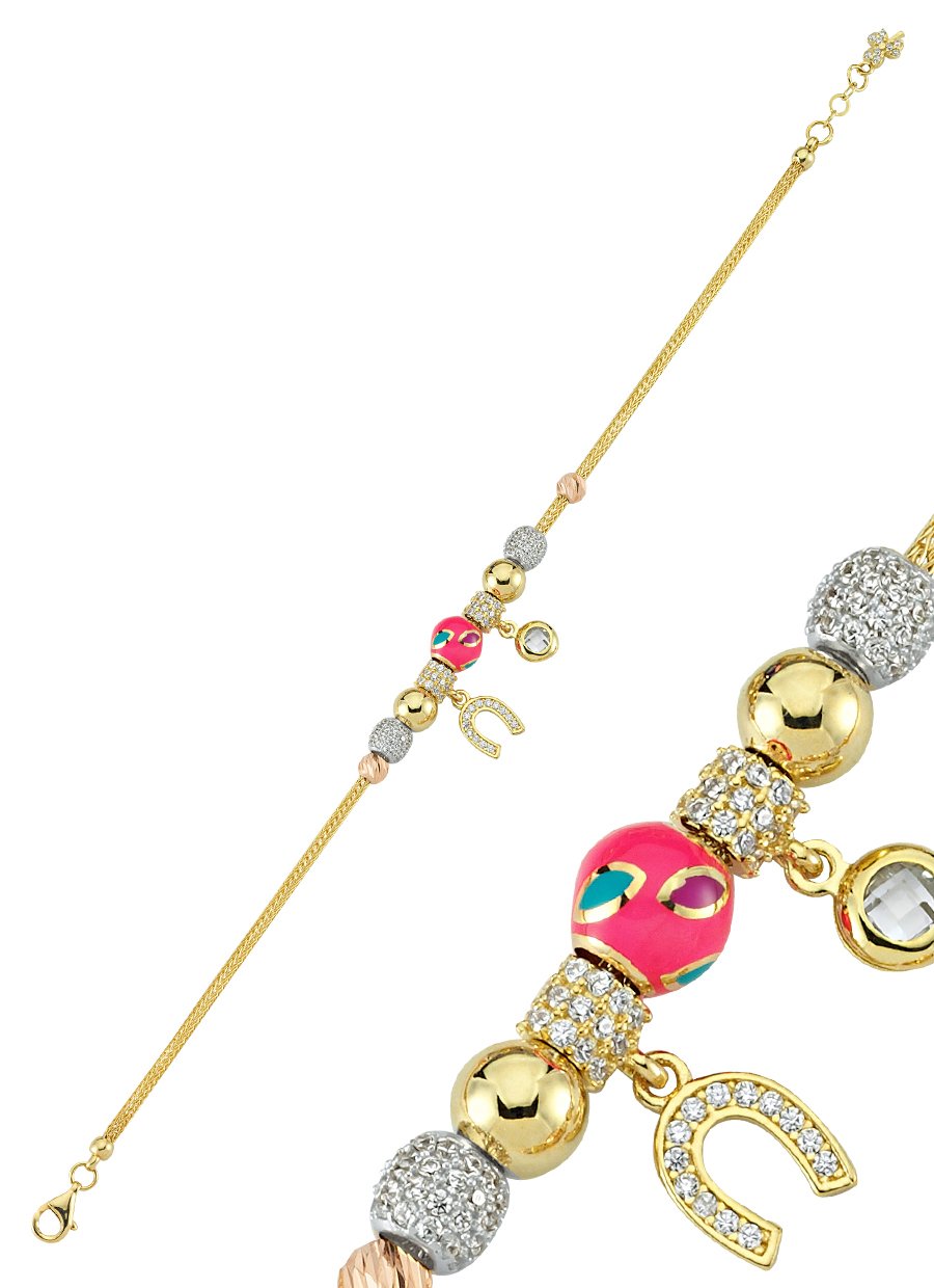 MANODİ LUCKY CHARM  Altın bileklik