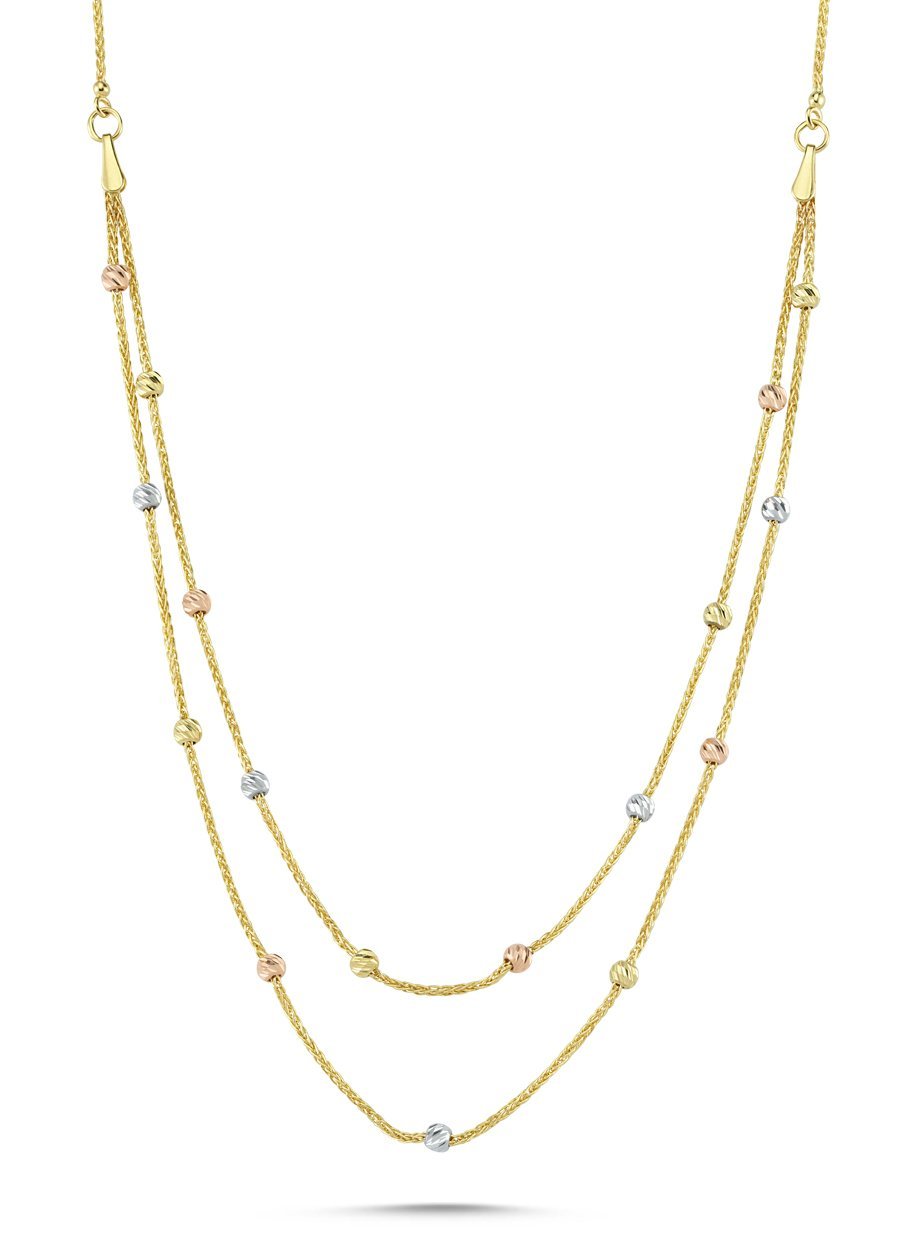 MANODİ DORİA Tricolor Kolye