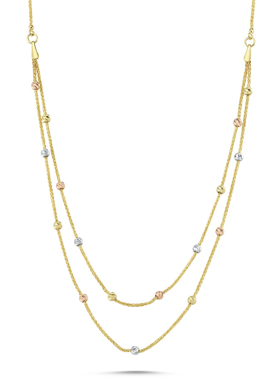MANODİ DORİA Tricolor Kolye