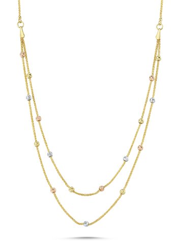 MANODİ DORİA Tricolor Kolye